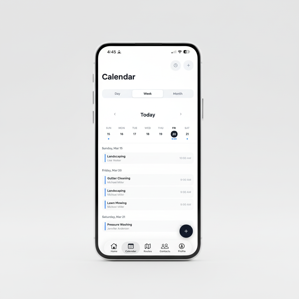 Let customers book online — mobile view